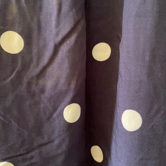 Navy blue polkadot top from Old Navy - Picture 2 of 5